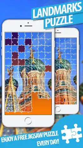 Game screenshot Landmarks Jigsaw Puzzles –  Best Free Fun.ny Game apk