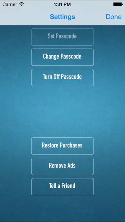 Password Manager - Touch ID & Passcode