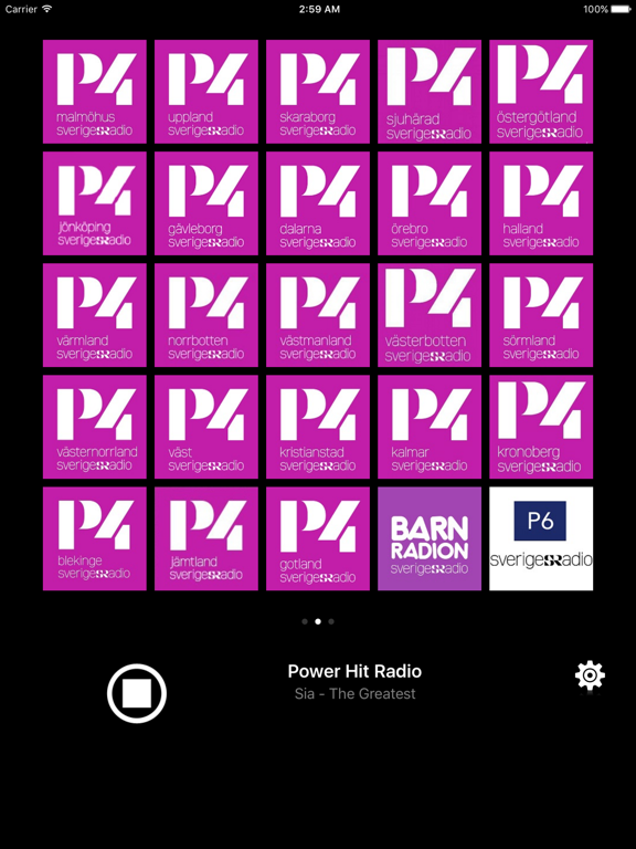 Screenshot #5 pour Radio Sverige FM