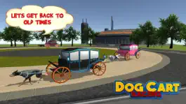 Game screenshot Dog Cart Race : sled dog race by driving  wagons mod apk