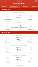 Football Now! - Serie A 2016 - 2017 screenshot
