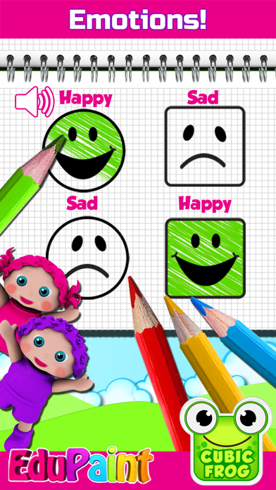 Preschool EduPaint - Amazing HD Paint & Learn Educational Activities for Toddlers and Preschool Children Screenshot 1