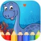 Dinosaur Coloring Book Game