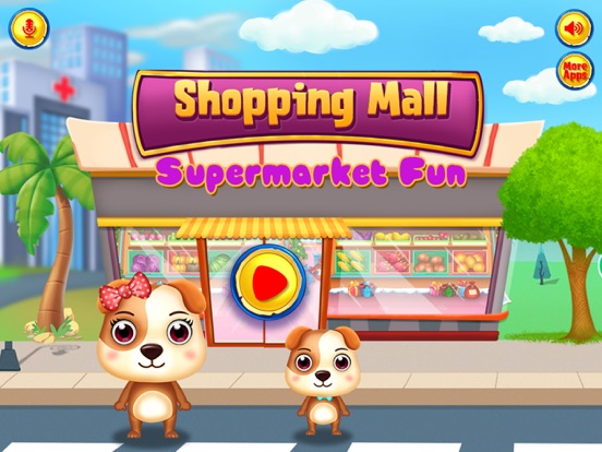 Shopping Mall Supermarket Fun iPad screenshot