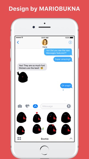 Boorkie stickers by MARIOBUKNA  for iMessage(圖1)-速報App