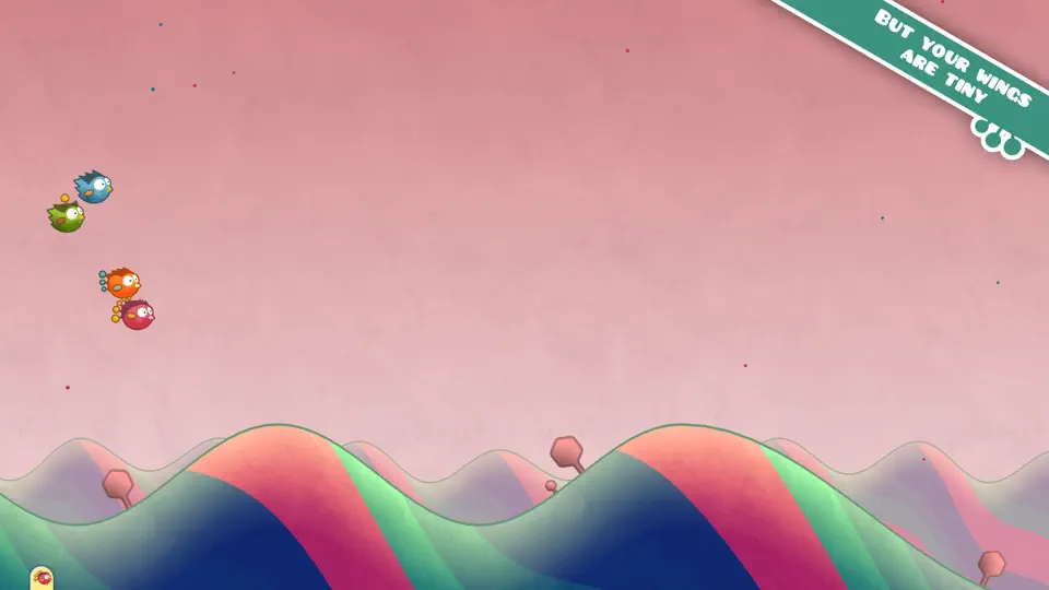 Screenshot von Tiny Wings TV auf dem iPhone 3