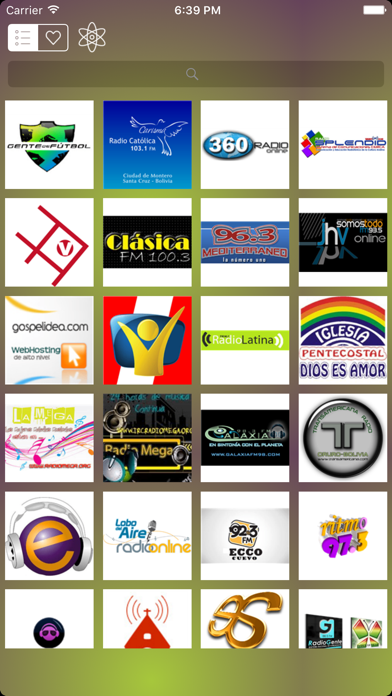 Radios de Bolivia en Vivo Gratis iPhone screenshot 2 - Music app