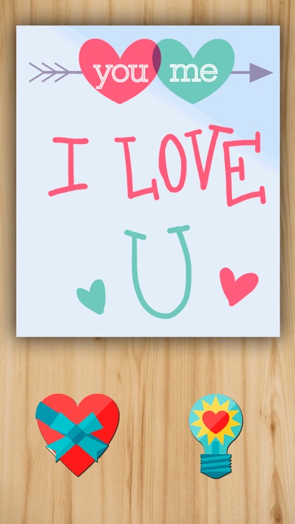 Romantic love photo frames.