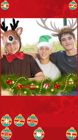 Game screenshot Christmas Photo Booth 2016 - Santa Camera Stickers hack