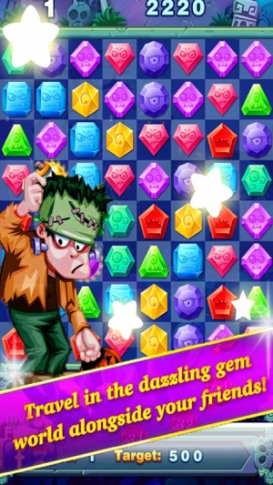 Night Jewel Moom - Match 3 Gem(圖1)-速報App