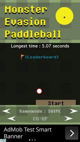 Game screenshot Monster Evasion Paddleball apk
