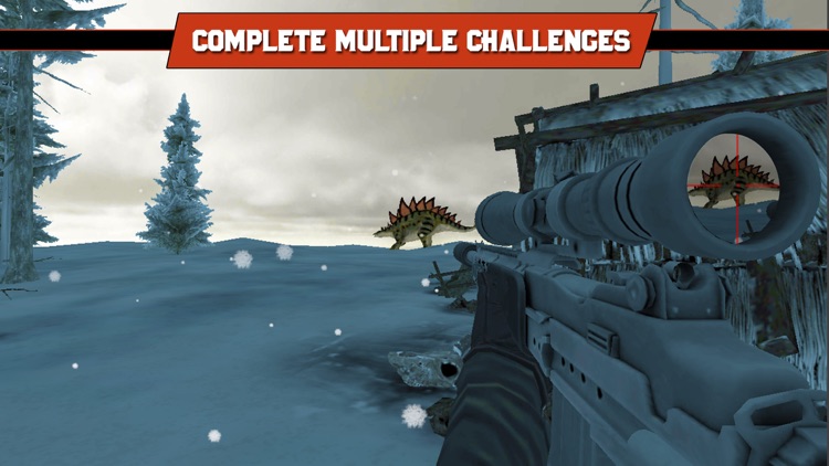 Dinosaur Jurassic Sniper Pro - Carnivores Hunter