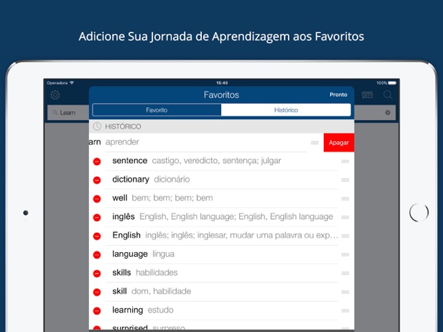 Português Dicionário + na App Store