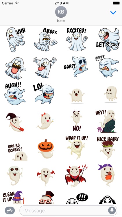 Ghost Stickers