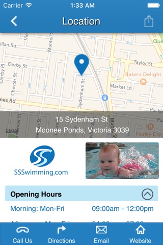 Sydenham St Swimming screenshot 3