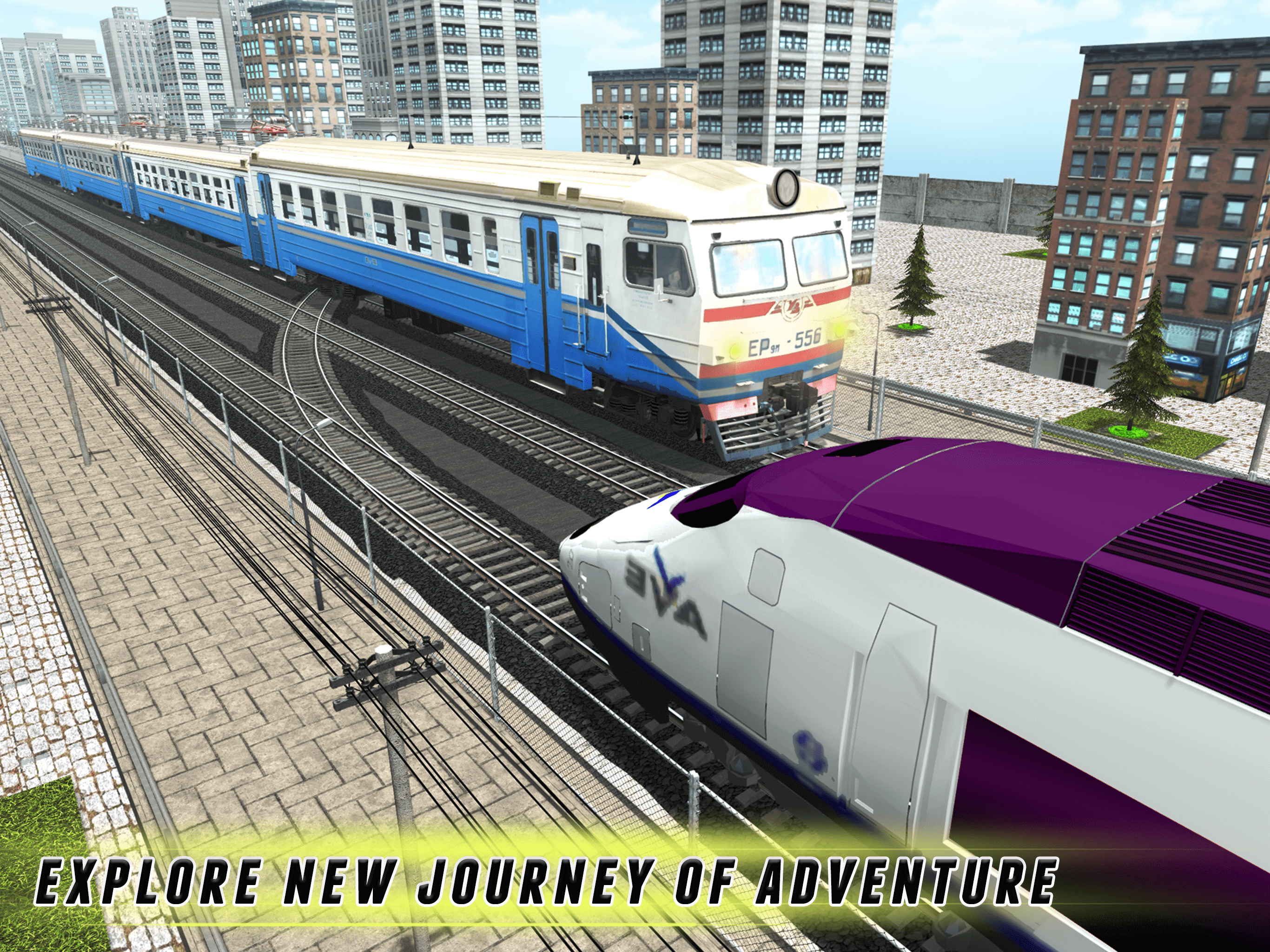 Racing In Train screenshot 6