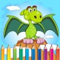 Dinosaur Coloring Book All Pages Free For Kids HD app download