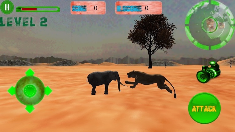 Wild Elephant Jungle Attack Simulator 3D