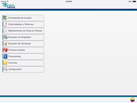 Guía Salud for iPad screenshot 3