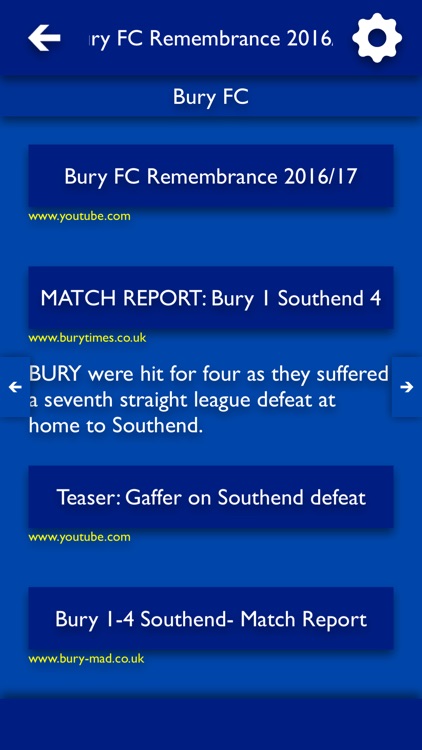 All The News - Bury FC Edition