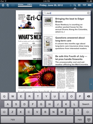 Tri-City Herald eEdition screenshot 2