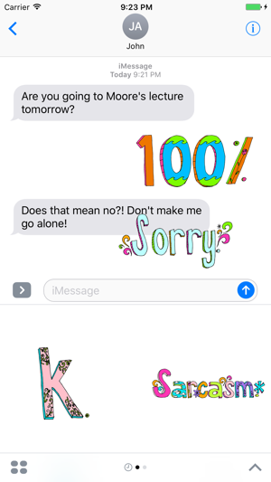 ‎Sarcasm Stickers Screenshot