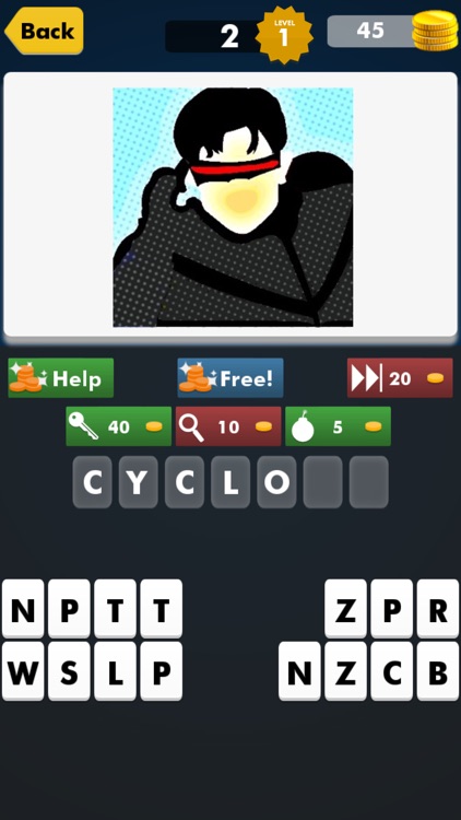 Best Superhero Quiz Games for Most Popular Cartoon & Anime Superheroes Characters screenshot-3
