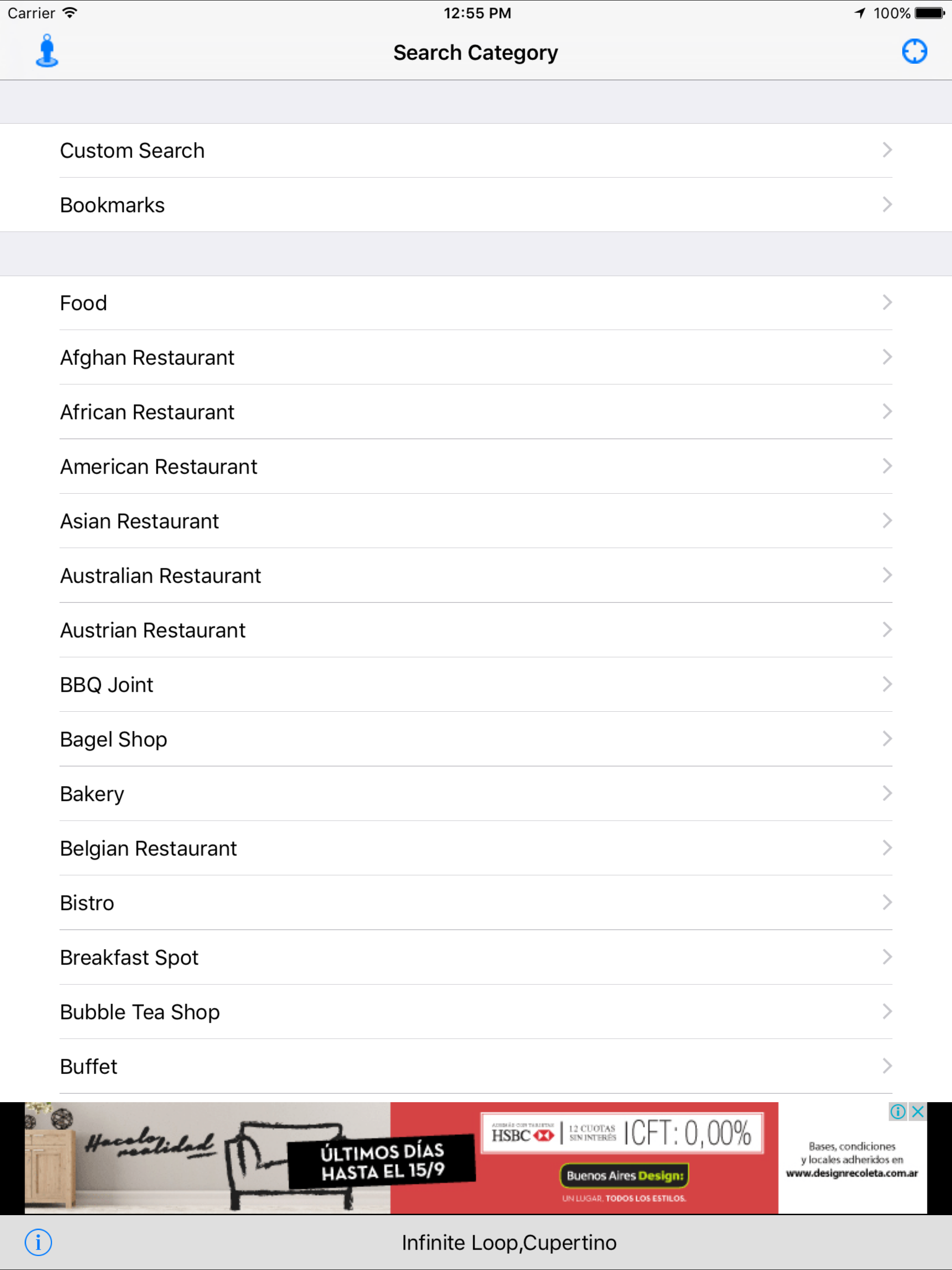 Nearby Food - Restaurant Finder Lite