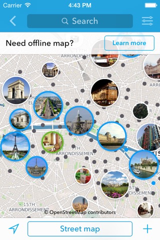 Paris Offline Map & City Guideのおすすめ画像2