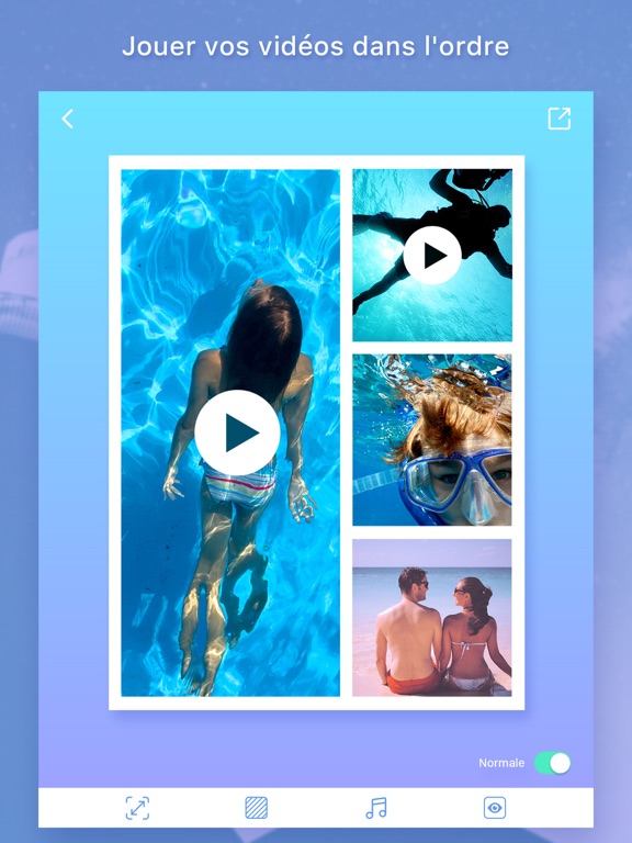 Screenshot #4 pour Photo & Video Collage Maker