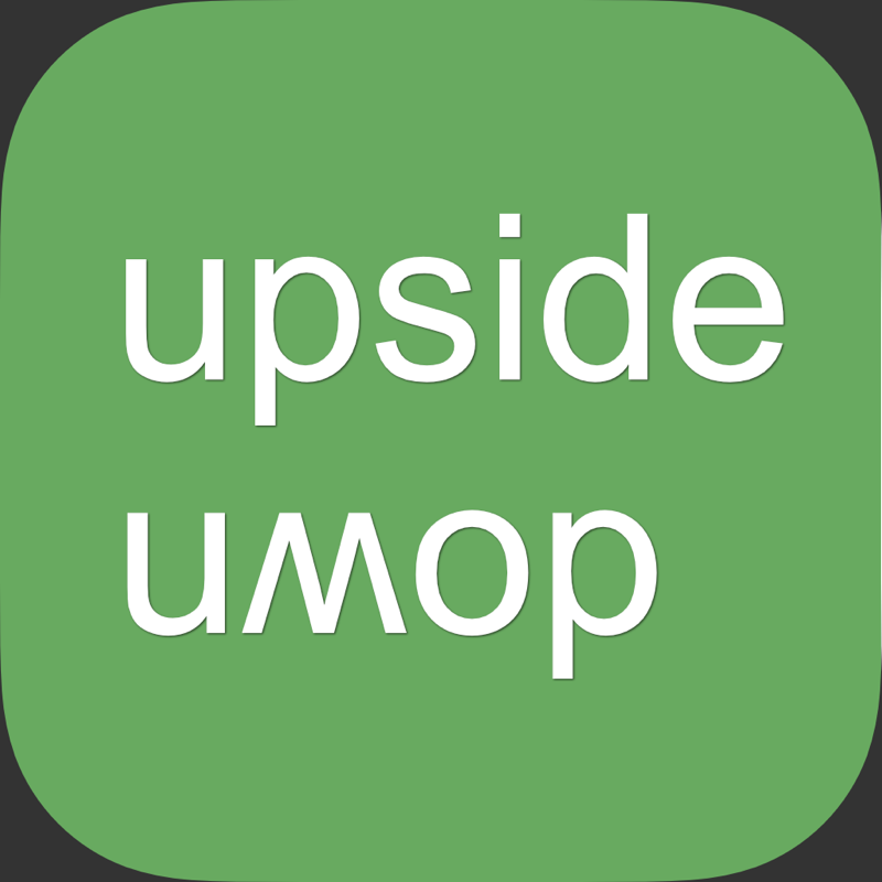 Upside Down Text