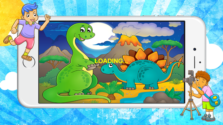 Jigsaw juegos dinosaurios para niños rompecabezas screenshot 1