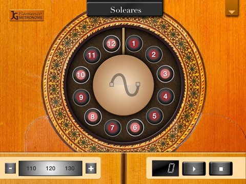 Flamenco Metronome, by Juan Grecos screenshot 3