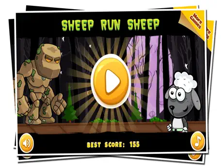 Sheep Run Sheep - Runner Game