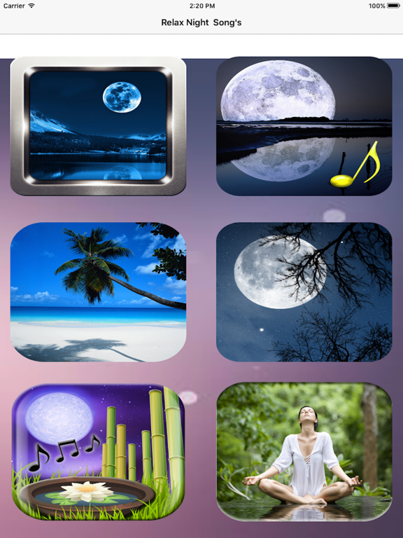 Screenshot #5 pour Relax Night Song's