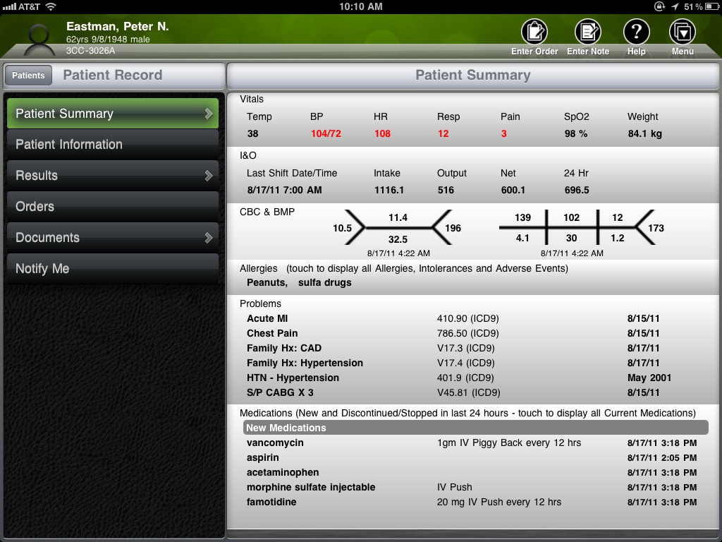 Sunrise Mobile MD II for iPad screenshot 2