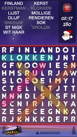 Game screenshot WordSearch Christmas (Dutch) apk