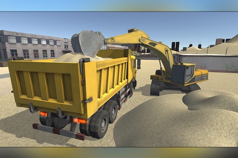 Sand Excavator Simulator 3D - PRO Heavy Duty Crane screenshot 3
