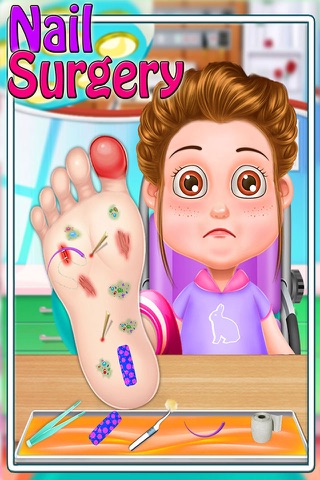 Nail Surgery - foot surgeon simulator screenshot 4