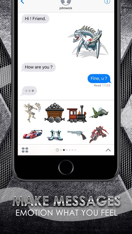 Metallic Emoji Sticker Keyboard Themes ChatStick