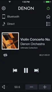 denon 500 series remote iphone screenshot 1