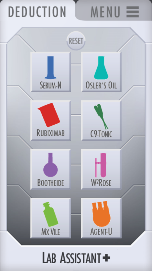 #5. Antidote Lab Assistant (iOS) 由: Bellwether Games LLC
