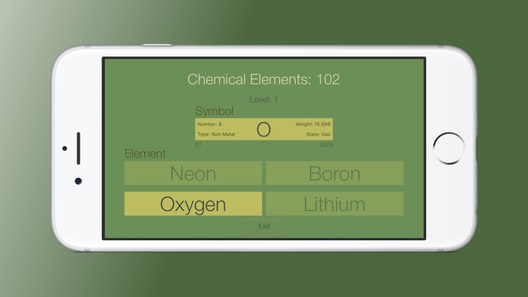 Chemical Elements Trainer