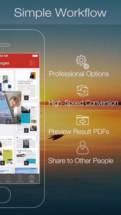 Photo to PDF Converter Screenshot