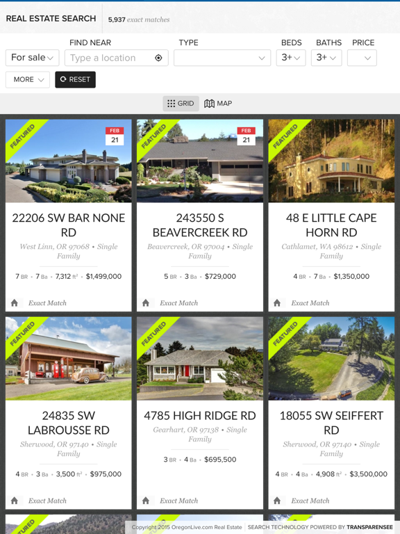 Screenshot #4 pour OREGONLIVE.COM Real Estate