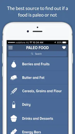 Game screenshot Paleo Food List - Is it Paleo or not? The ultimate Paleo food database & reference mod apk