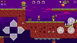 Goku to hell free - Pixel style side-scroller game - Screenshot 3