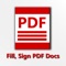 Icon PDF Fill and Sign any Document