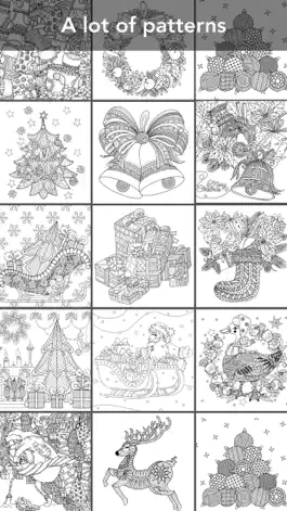 Game screenshot Coloring Book for Christmas mod apk