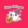 Fat Cat Halloween Stickers for iMessage